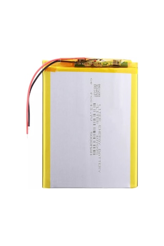 3.7v 5000mah Tablet Pc İcin Batarya - Pil 7cm X 10.5cm