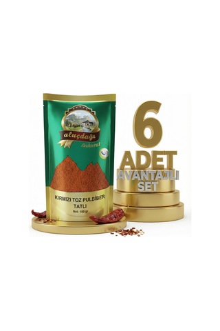 Aluçdağı Pul Biber 6x100 Gr