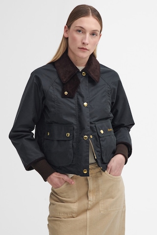 Barbour Cropped Beadnell Yağlı Ceket Sg51 Sage-ancient Yeşil