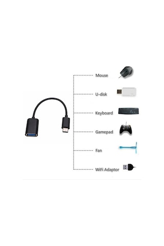Tc315 Utv007 Chip Android Video Dvr Uyumlu Type-c Otg Kablo