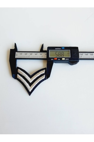 2 Çizgi Çavuş Rütbe Arma Apolet 1 Adet