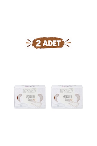 Rosemix - 964 - - Keçi Sütü Sabunu Kutulu 90 Gr - 2 Adetlik - Smglobal - Set Ürün Diğer