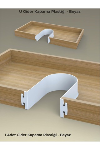 Mesan Gider Kapama Plastik  Beyaz (0098)