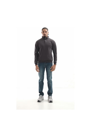 Boğazlı Sweatshirt Antrasit