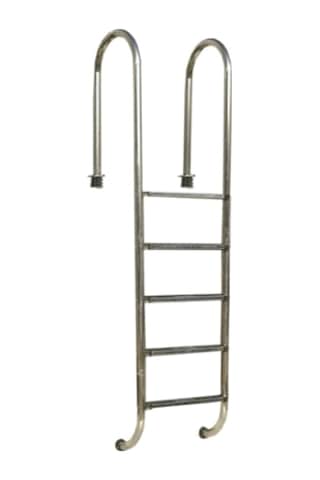 Havuz Hakem Merdiveni 304 Paslanmaz Çelik Cnc Kesimli 5 Ba