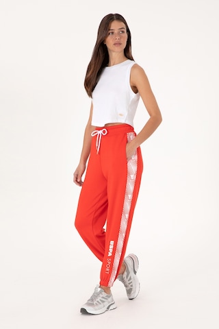 U.S. Polo Assn. Kadın Kırmızı Jogger Eşofman Altı 50300713-VR213