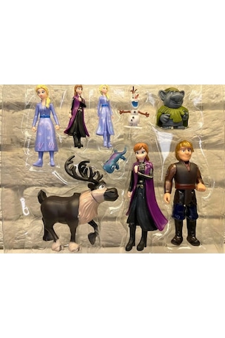 Ethem Oyuncak Frozen Iı Figürler Oyun Seti Jm2020 Geyikli Set Elsa