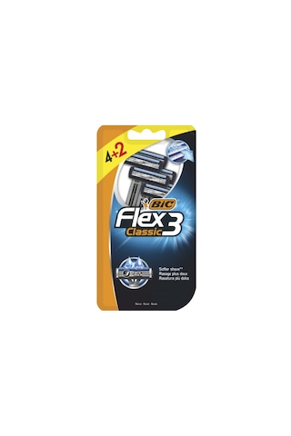 Bic 3 Flex Classic Tıraş Bıçağı 6'lı