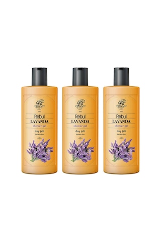 Rebul Lavanta Duş Jeli 500 ml 3'lü Set