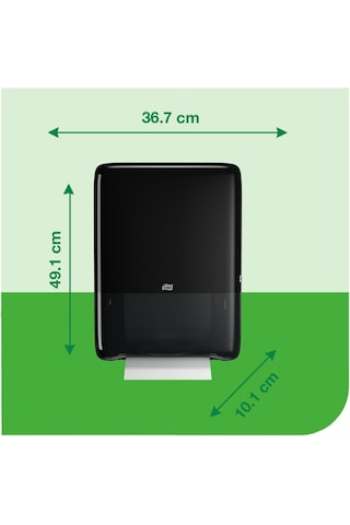Tork Peakserve Mini Kağıt Havlu Dispenseri Siyah 552558 Siyah