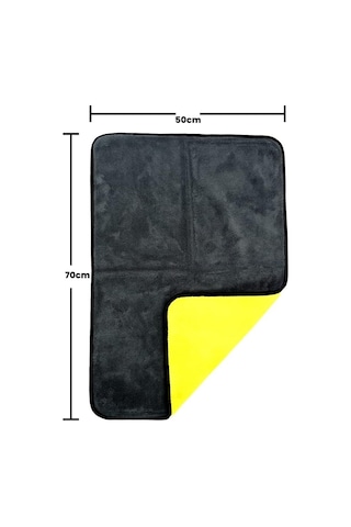 Wilma Secret Premium Mikrofiber Çift Taraflı Kurulama Havlusu 50 x 70 CM