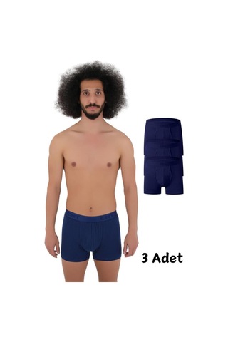 Cnt Erkek Boxer Likralı 6'lı Premium Paket Karışık5 Karışık5