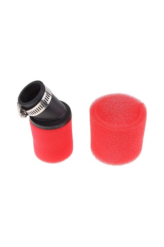 Suntek Kırmızı 32 MM Açı Bent Köpük Hava Filtresi