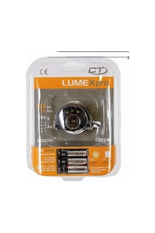 Clımbıng Technology Lumex Pro Kafa Lambası mk_17.1.CT.HD97100CT050.STD Siyah
