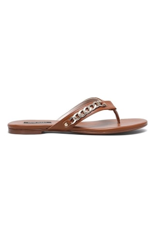 Nine West Wılya 2Fx Kadın Düz Terlik-Taba