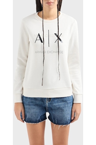 Armani Exchange Bayan Sweat 3dym92 Yjfdz 1125 Beyaz