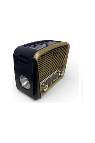 18 Cm 3 Bant Nostajik Usb Bluetooth Radyo 3702