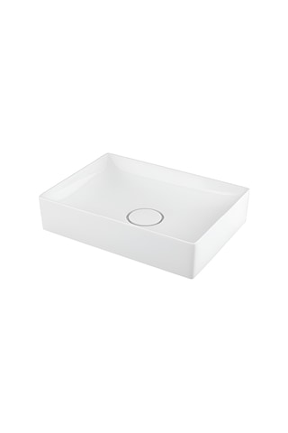 Lapino Floopy 50 Cm Tezgah Üstü Lavabo Beyaz