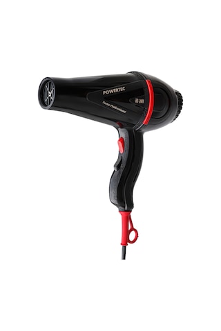 Powertec TR-2001 Profesyonel Saç Kurutma Fön Makinesi 2500W Siyah