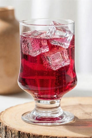 Lav Aria Cam Meşrubat Bardağı 6'lı 310 ml (Su Bardağı )