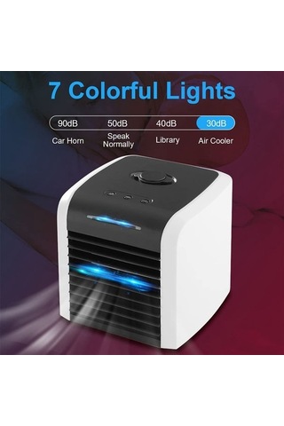 Taşınabilir Klima, Mini Kişisel Evaporatif Hava Soğutucu Masa Fanı 1962 Renkli