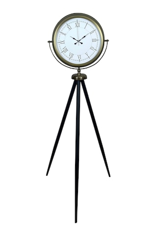Prestij Vintage Tripod Ayaklı Saat Eskitme