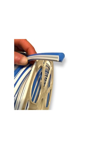 Ikinci Nesil Mavi Difüzör 5 Metre 6mm Neon Led Silikon Şerit Kapağı Led Şerit İçermez