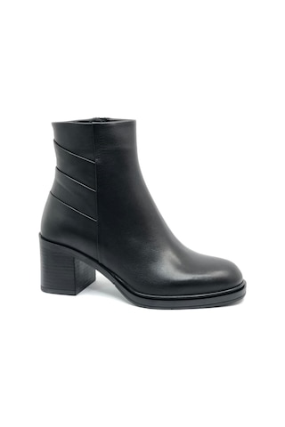 Greyder 59153 Zn Urban Klasik Topuklu Kadın Bot Siyah