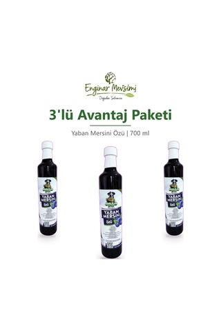 Yaban Mersini Özü 700 Ml 3'lü Avantaj Paketi