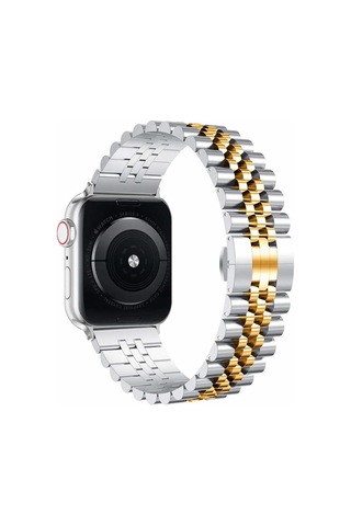 Apple Uyumlu  Watch  38mm 40mm 41mm Kordon Şeritli Metal Kordon 36 1/2/3/4/5/6/se/7/8