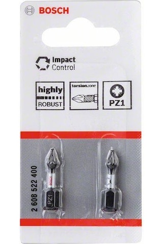 Bosch Impact Yıldız Bits Uç Pz1x25 Mm 2'li 2608522400