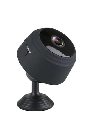 Konesam A9 Siyah Ev Wifi Gözlem Kamerası - 1080p Hd, Gece Görüşü, Dış Etkinlikler İçin Çocuk İzleme Kamera
