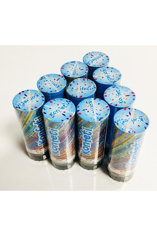 KONFETİ 11 CM 10'LU PAKET KONFETİ 11 CM 10'LU PAKET