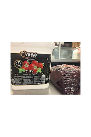 Anne Çilek Reçeli 5kg %50 Meyve