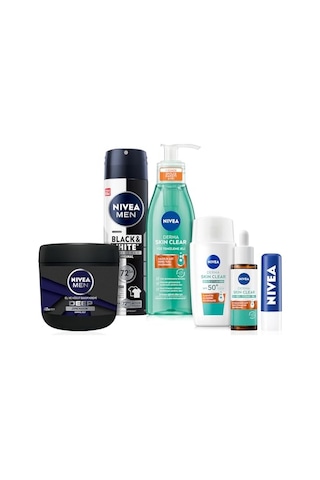 Tr Damat Seti Deodorant Vücut Kremi Renksiz Dudak Kremi Karşıtı Jel Serum Güneş Kremi