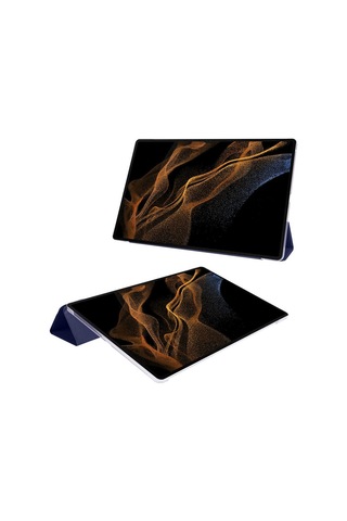 Galaxy Uyumlu Tab S9 Smart Cover Standlı 1-1 Kılıf