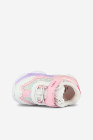 Vicco Salvador Kız Çocuk Okul Öncesi Işıklı Rahat Sneaker Beyaz