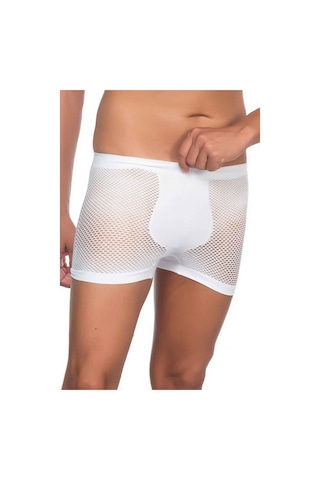 Moon Wear Beyaz Mı Emay 2106 Soft Erkek Boxer Beyaz