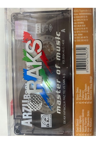 3 Adet Arzu Bacı Kaset