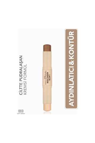 Flormar Latte Hafif Yapılı & Uzun Süre Kalıcı Kremsi Highlighter 003sftcream