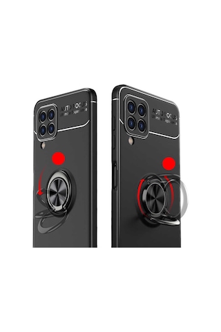 Xiaomi Redmi Note 11 Pro Plus 5G Kılıf Yüzüklü Kamera Korumalı Range Ring Silikon Kılıf