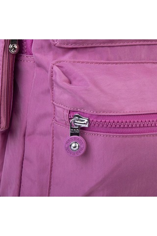 Nas Bag Unisex Zararlı Kimyasal İçermeyen Waterproof Sırt Çantası Gül Kurusu Gül Kurusu