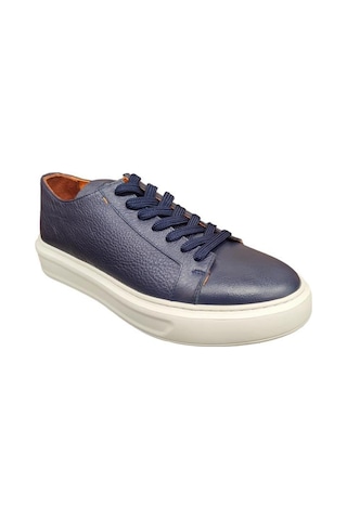 Beverly Hills Polo Club Marcomen 17136 Hafif Taban Deri Sneakers Erkek Ayakkabı Lacivert