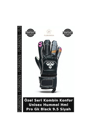 Floranova Özel Seri El Koruma Konfor Unisex Hummel Hml Pro Gk Black 9.5 Siyah