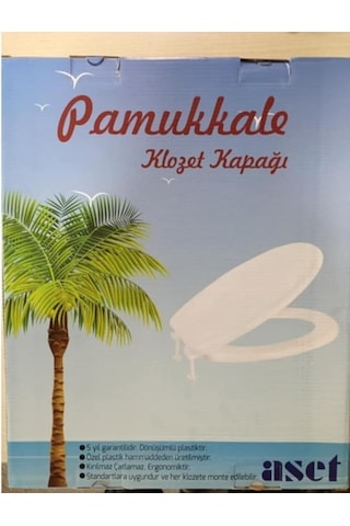 Aset Pamukkale Kırılmaz Klozet Kapağı