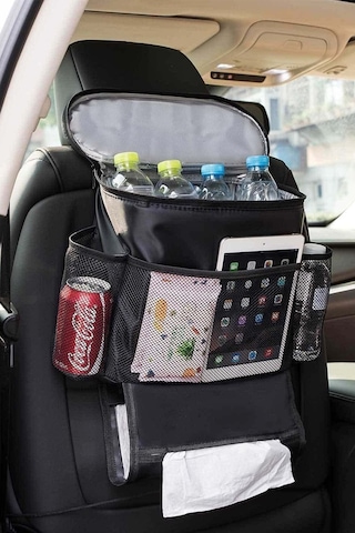 Araba Koltuk Arkası Eşya Düzenleyici Organizer Araç Içi Oto Aksesuar Soğuk Tutucu Termal Çanta
