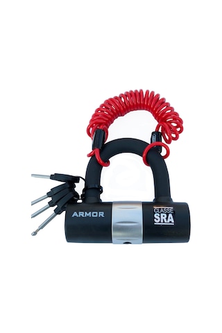Armor 781Mv 12x11 Cm Boy 16Mm Çapında Kelepçeli Çelik U-Bar