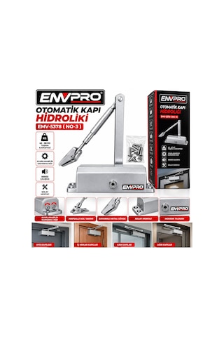 Emvpro Emv-5378 No 3 Hidrolik Kapı Kapatıcı 45-65 Kg