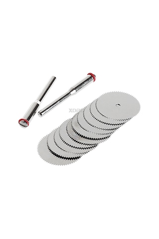 12 Parça 25 Mm Ahşap Cam Saç Kesme Diski Mini Dairesel