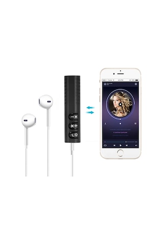 Mini Bluetooth Müzik Alıcısı Ev & Araç Stereo Sistemlerine Kablosuz Bağlantı